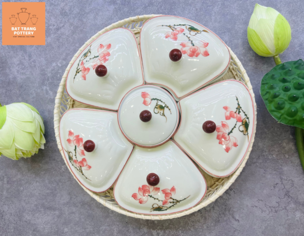 MẪU HỘP MỨT HOA ANH ĐÀO
