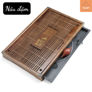 KHAY TRÀ NÂU ĐẬM