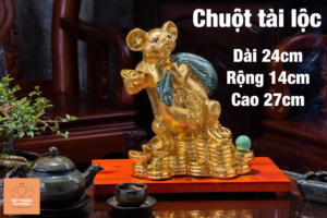 CHUỘT TÀI LỘC GIÁP VÀNG