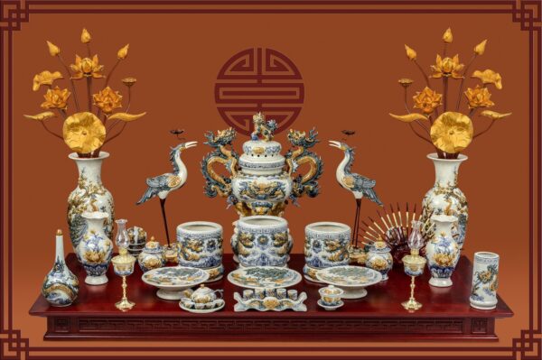 ĐỒ THỜ MEN RẠN BÁT TRÀNG VIỆT NAM