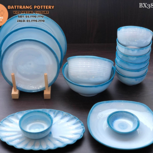 MẪU CHÉN ĐĨA HỎA BIẾN XANH 3