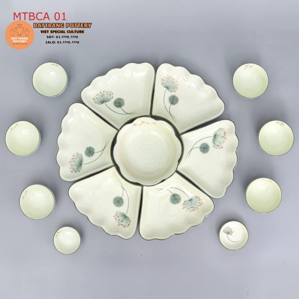 BỘ HOA MẶT TRỜI HỌA TIẾT BỒ CÔNG ANH