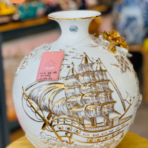 BÌNH HÚT LỘC VẼ VÀNG THUẬN BUỒM XUÔI GIÓ TRẮNG