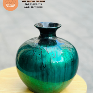 BÌNH HÚT LỘC SƠN MÀI XANH