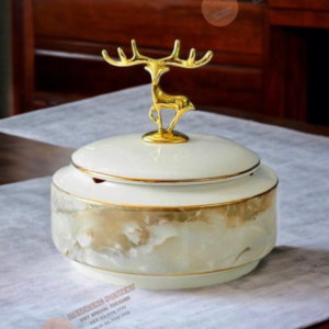 HŨ ĐỰNG MEN LOANG GẮN HƯƠU