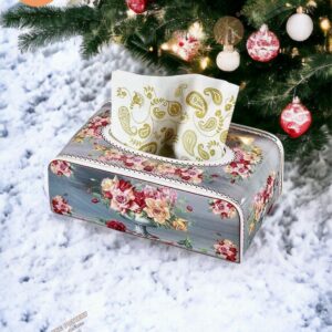 HỘP KHĂN GIẤY HOA ANH ĐÀO