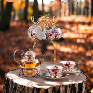 BỘ ẤM TÁCH HOA ANH ĐÀO