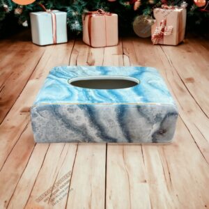 HỘP KHĂN GIẤY MEN LOANG