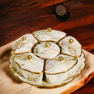 HỘP MỨT MEN LOANG NÂU